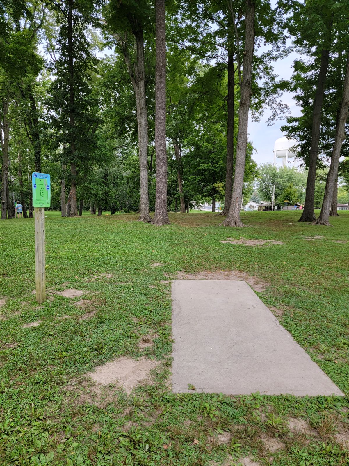 Hole 17 from the tee.