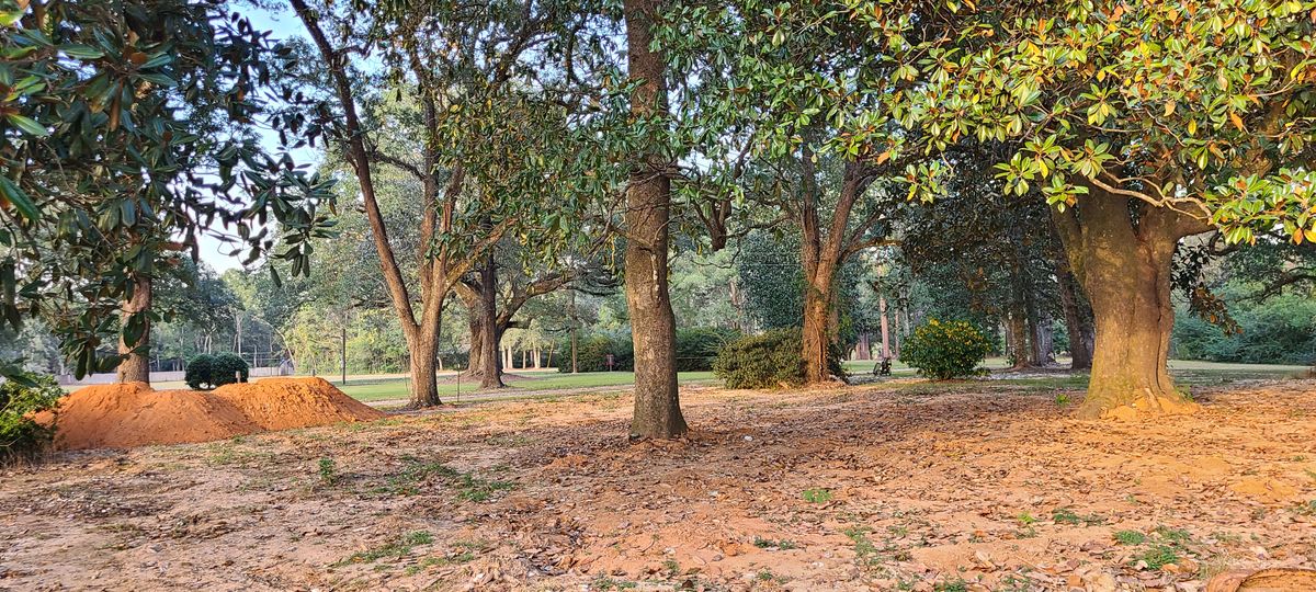 Hole 9 view from tee