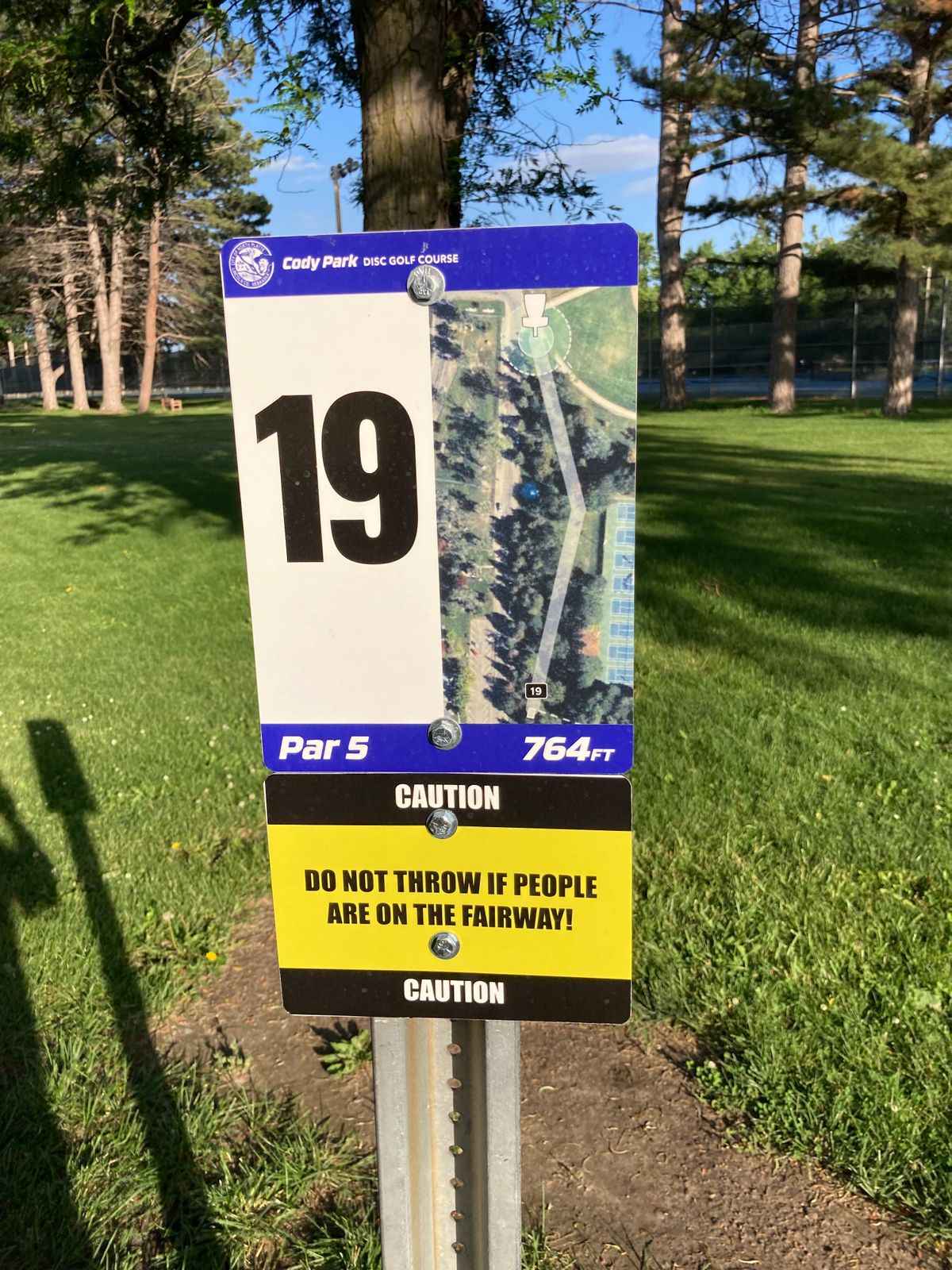 19 long sign