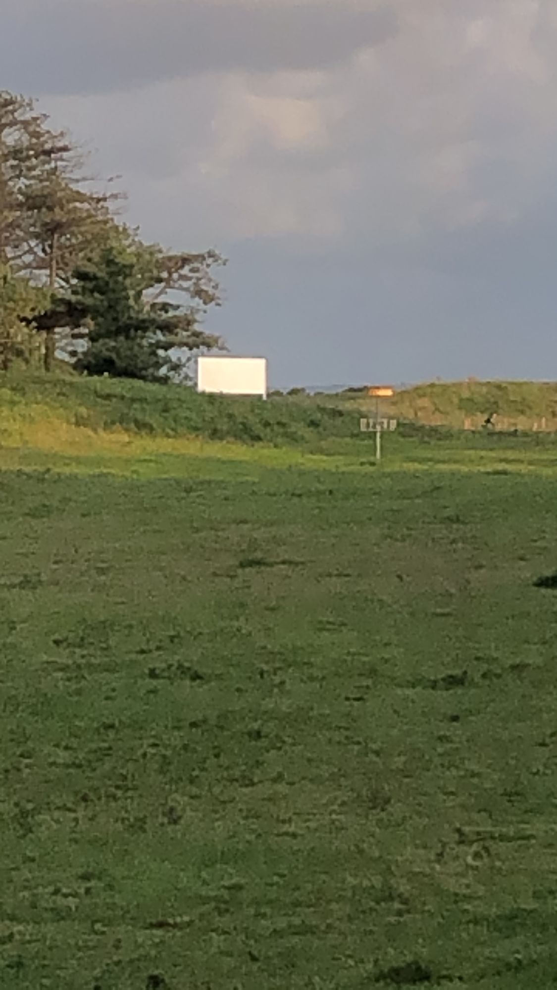 Hole 8 from tee pad