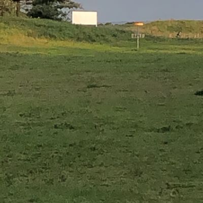 Hole 8 from tee pad
