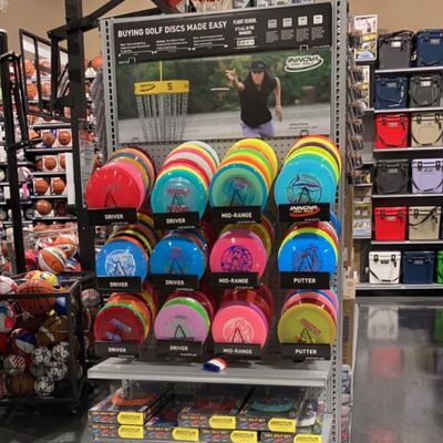 All Innova discs on this trip, but a decent amount for each range. I picked up a Champion Daedalus.