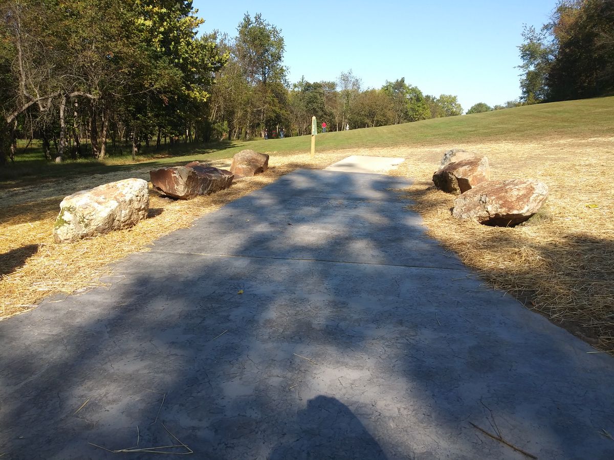 First tee pad