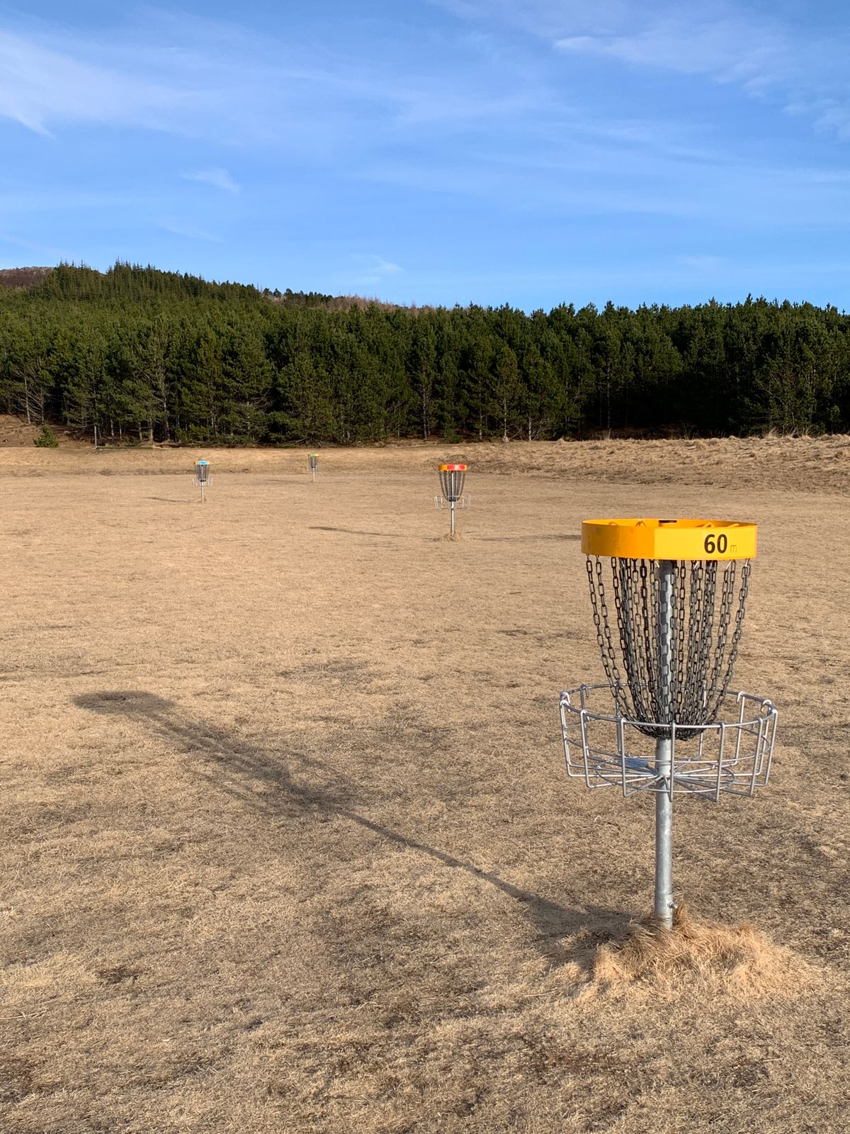 Trainingbuckets for distance shots