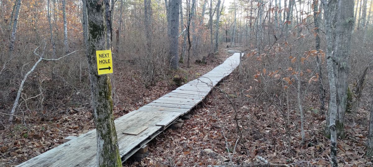 Well constructed path leading to hole 8