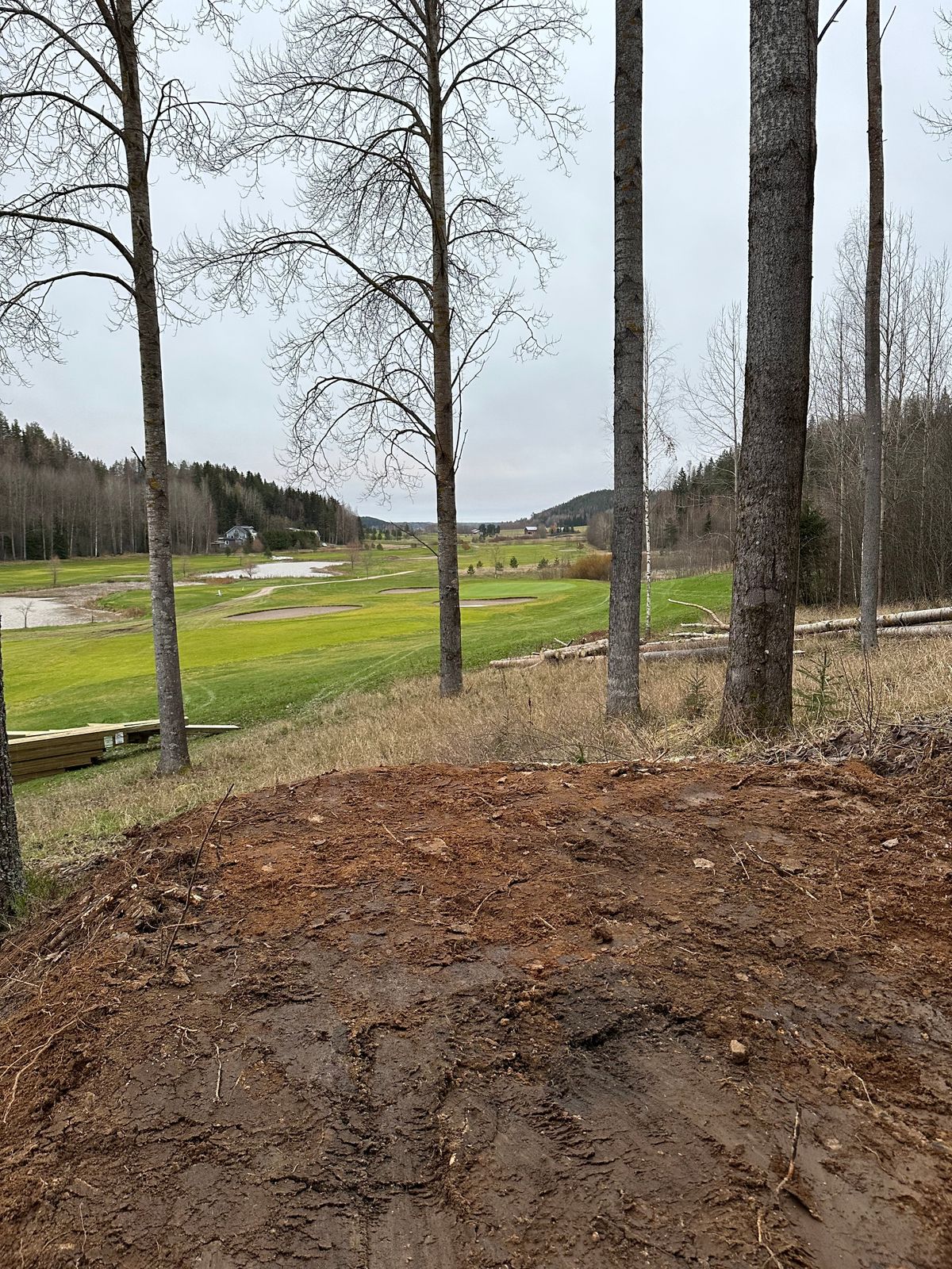 Fairway #10 Pro/Adv/Novice teeing area.