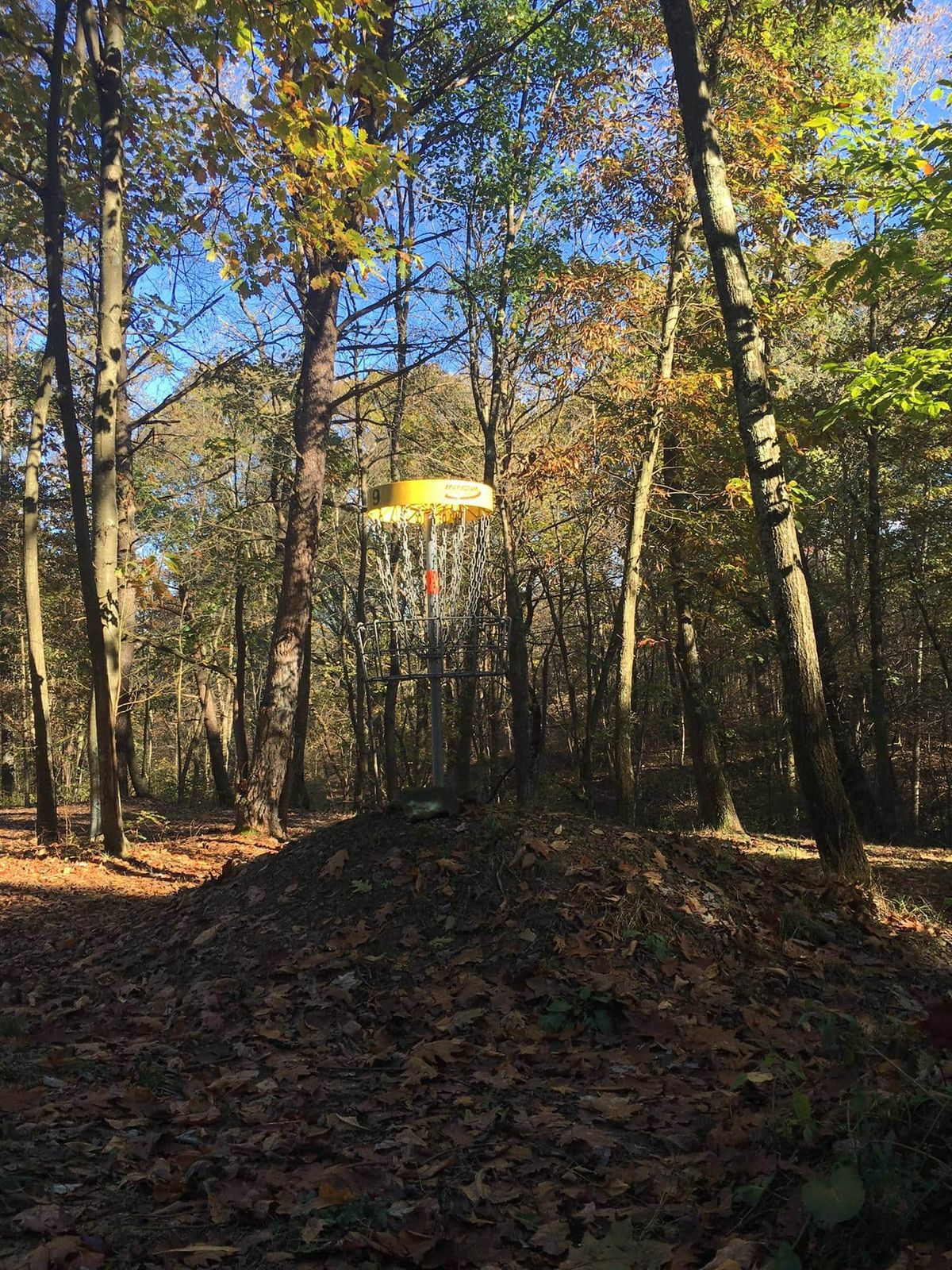 Hole 9 B pin.