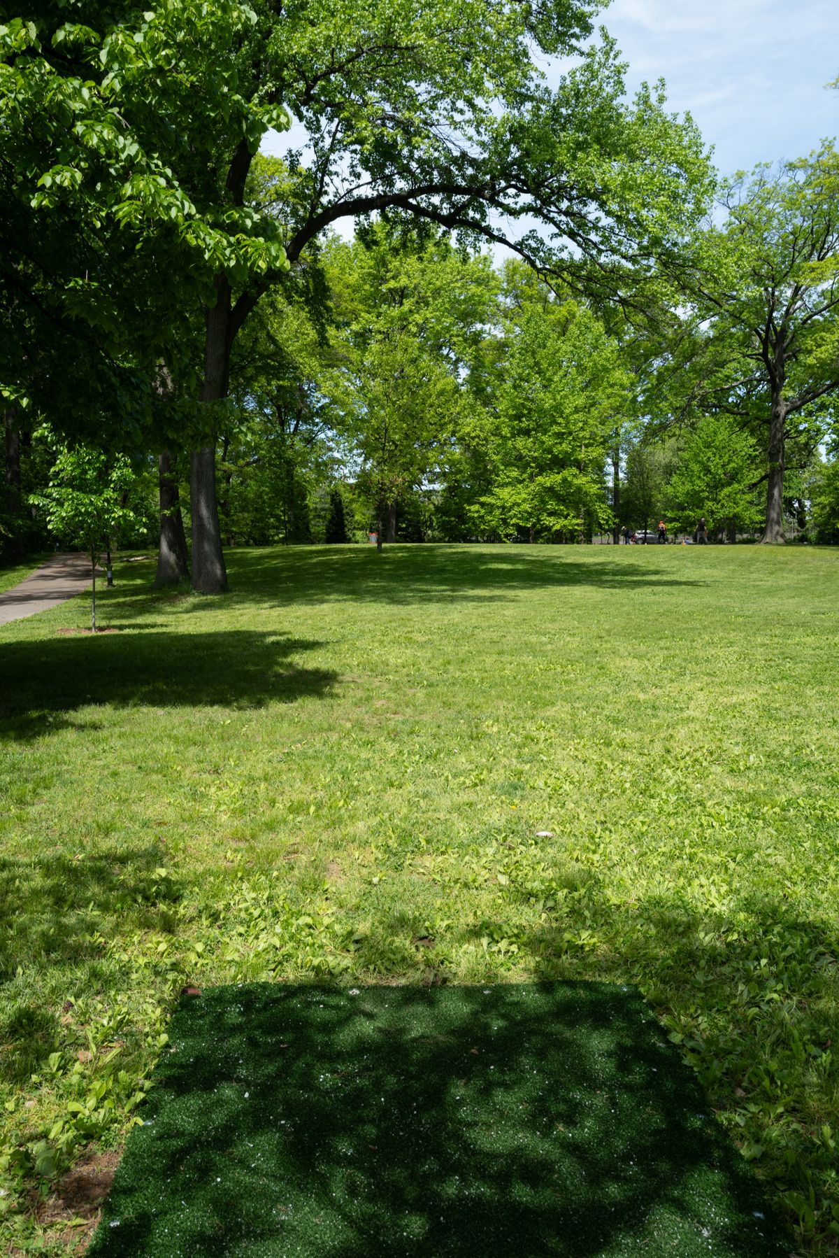 Hole 1 from teepad