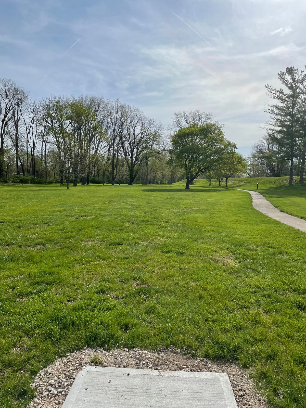 Hole one long tee