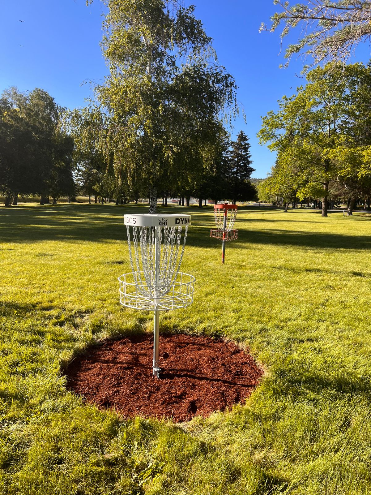 Old baskets will be removed