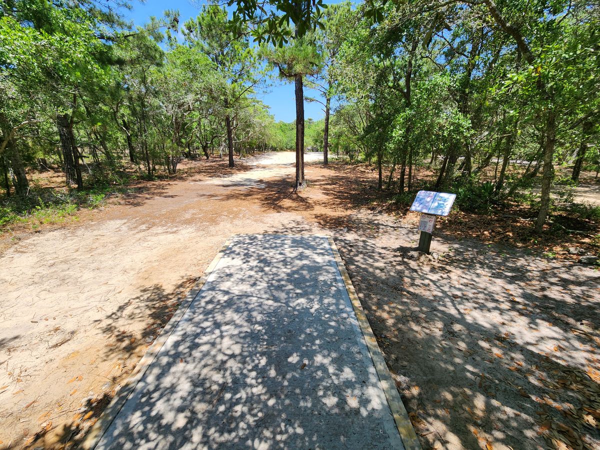 Hole 17 tee pad