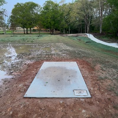 Hole 8 tee