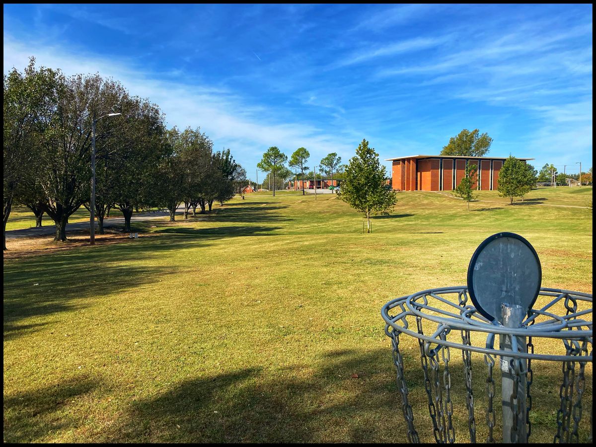 #8 green looking back to Tee