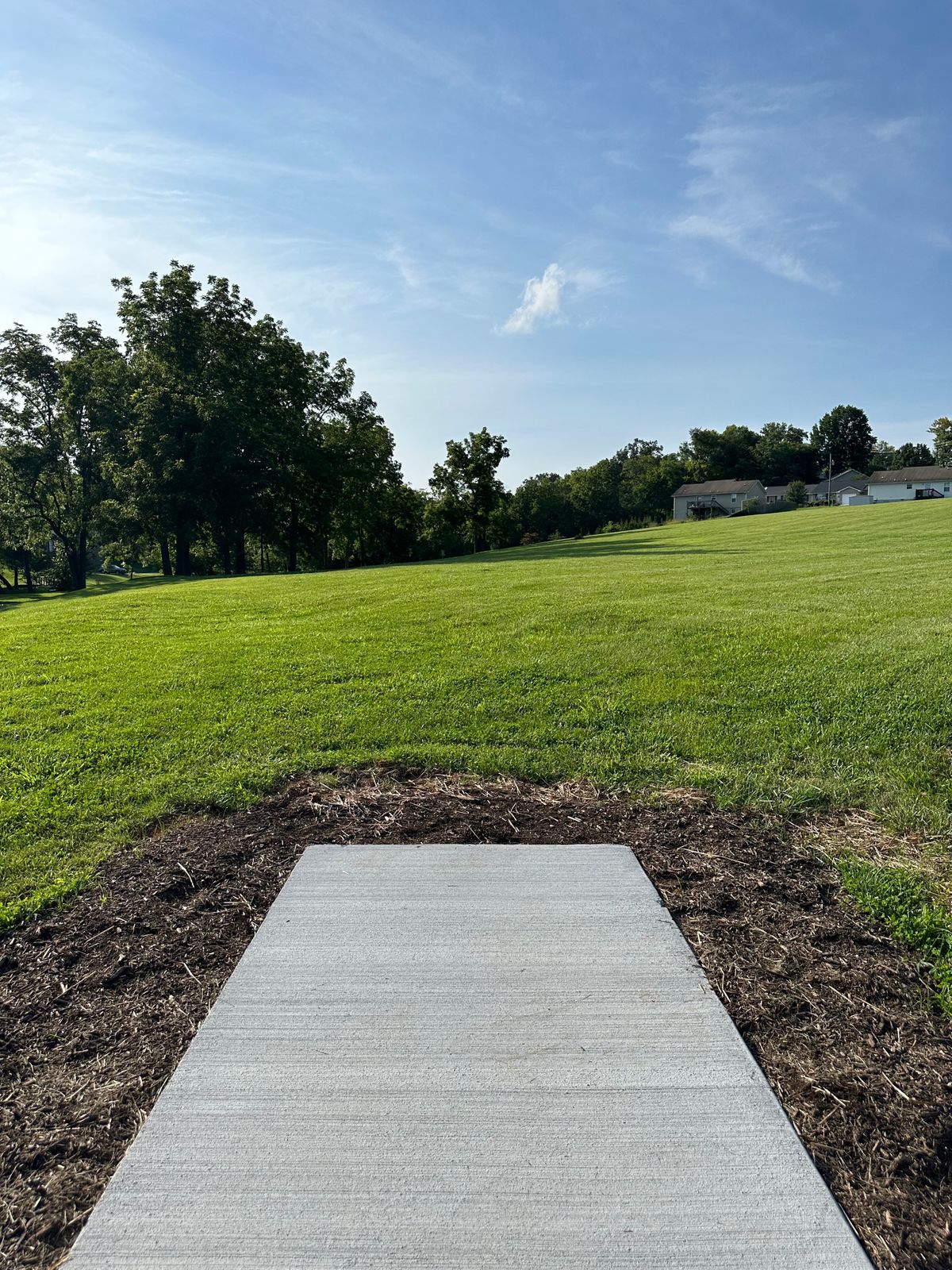 Hole 9 tee