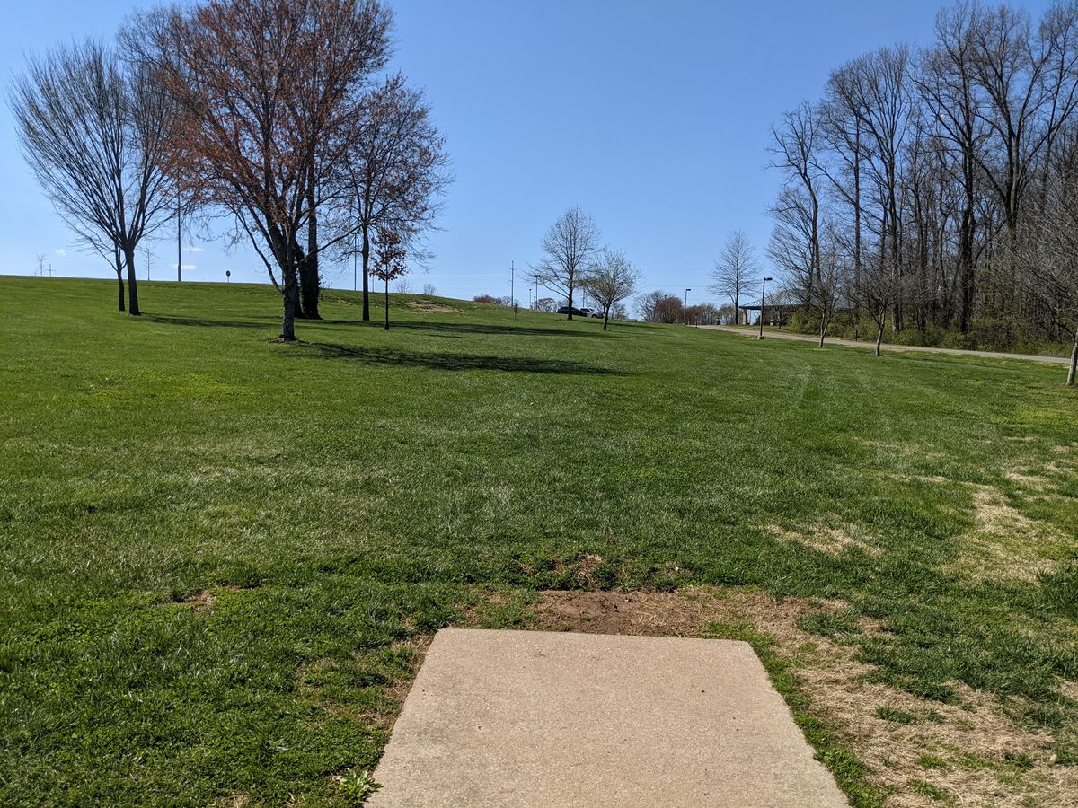 Hole 18 on a cold frosty afternoon.  I am still playing, how about you.