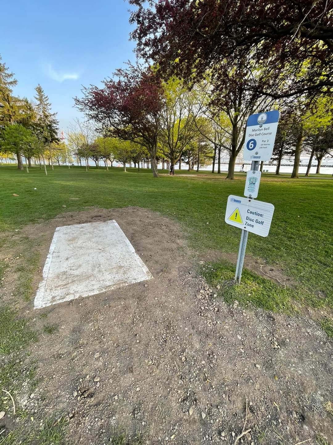 Now with concrete tee pads!