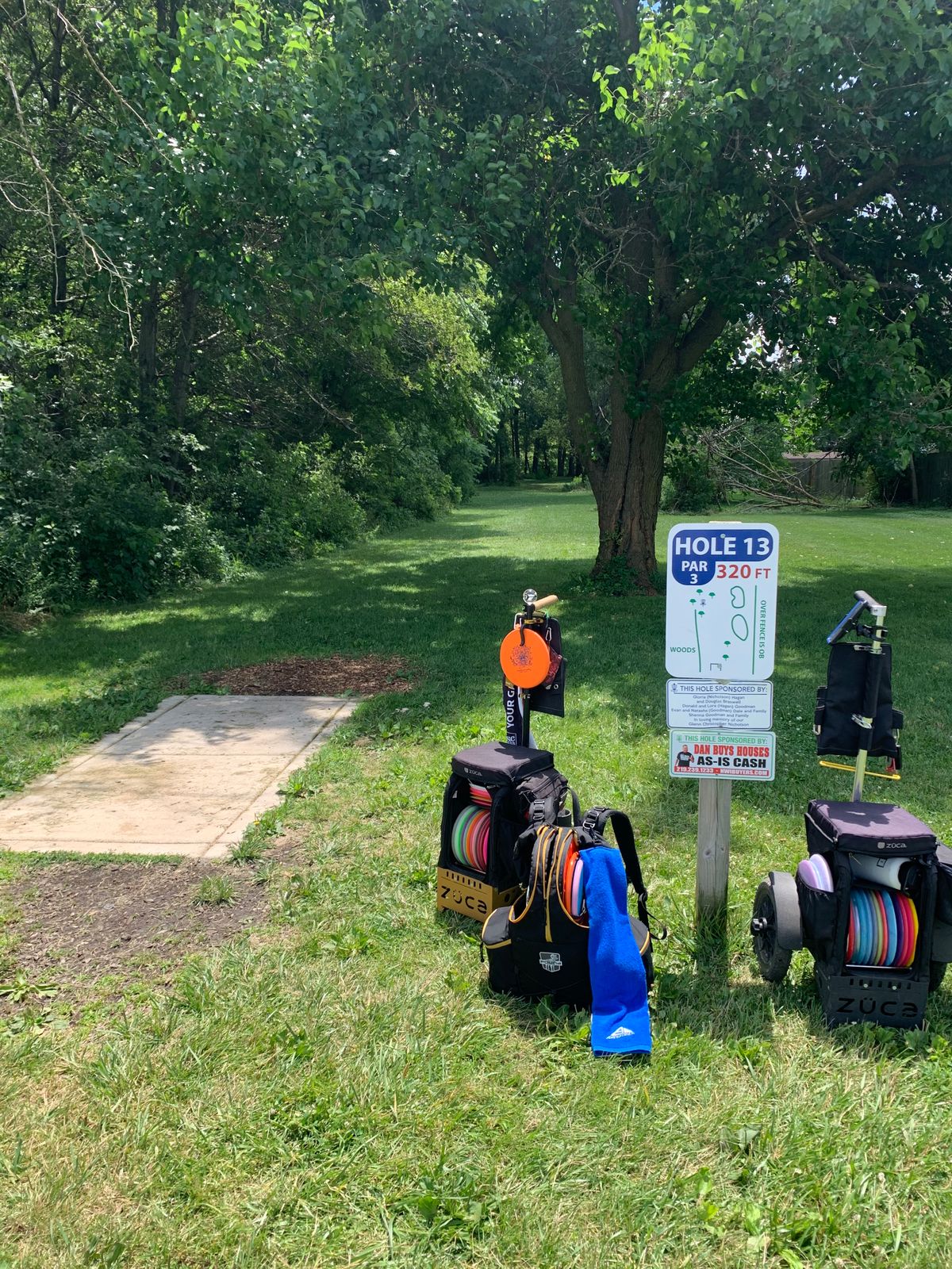 Hole 13 was amazing and lots of shade