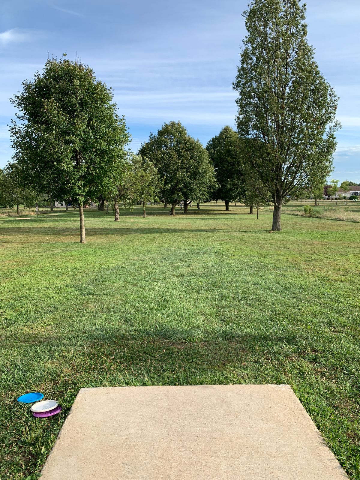 1st tee pad (red)