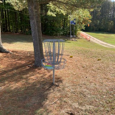 Hole 1 basket