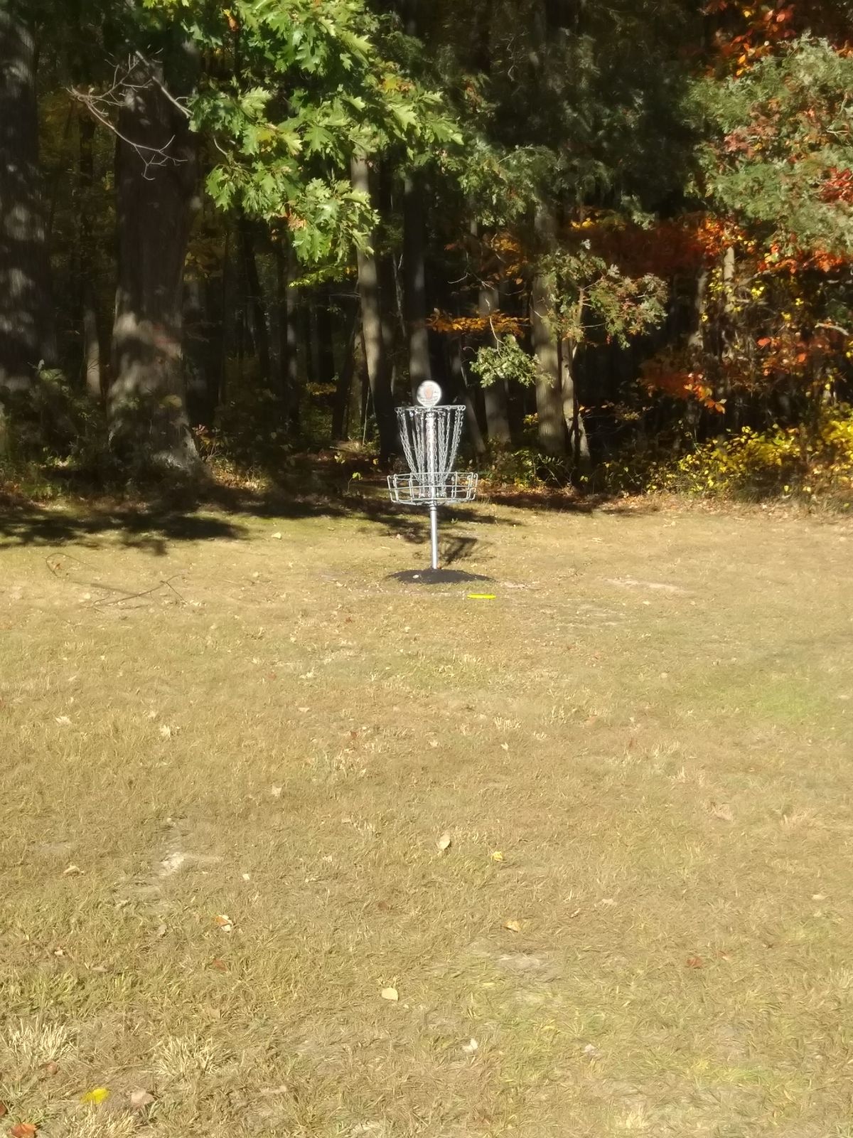 Hole #1 basket