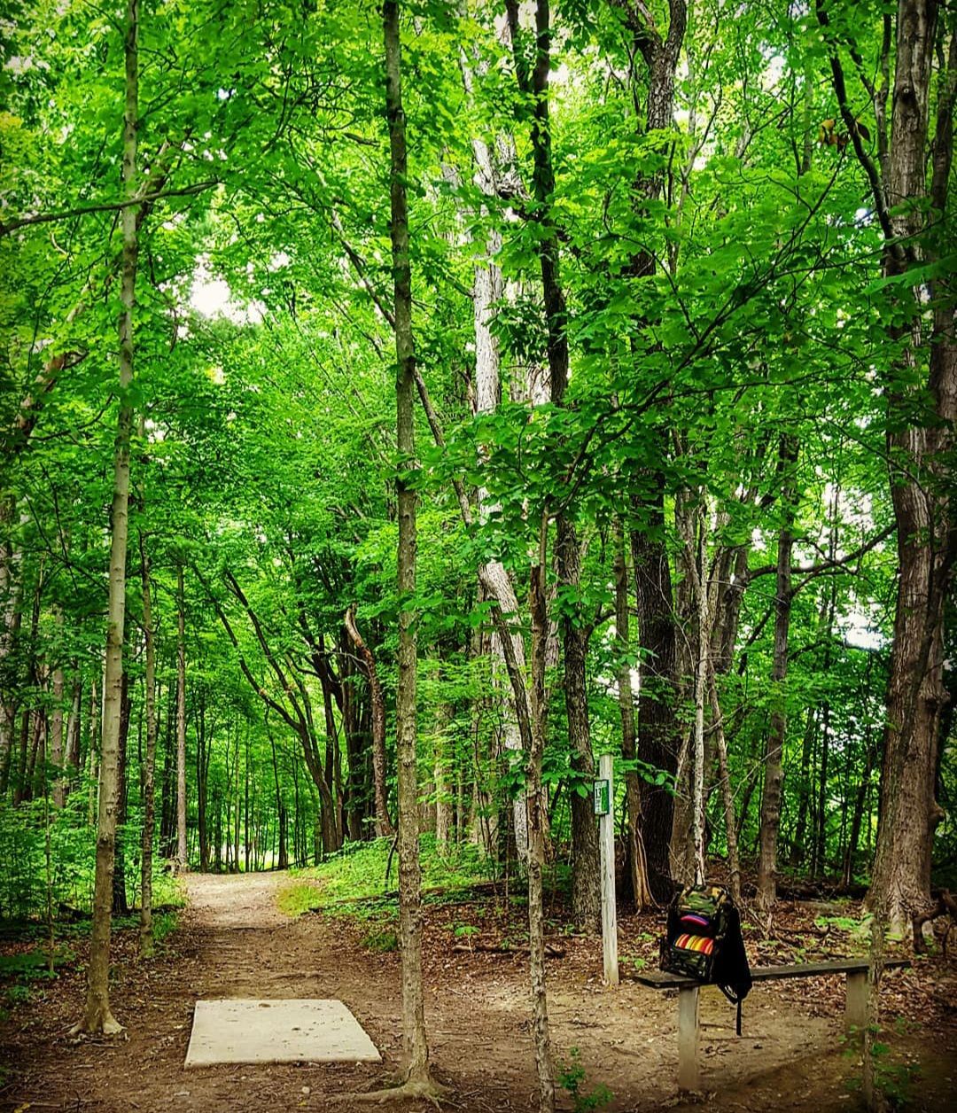 #13 at Kinslow narrow fairway