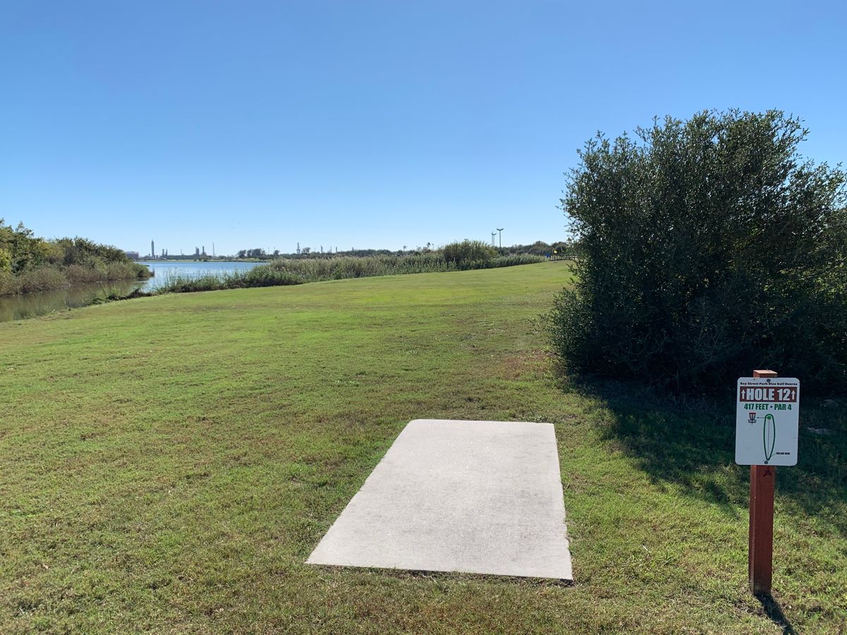 Hole 12 in the distance