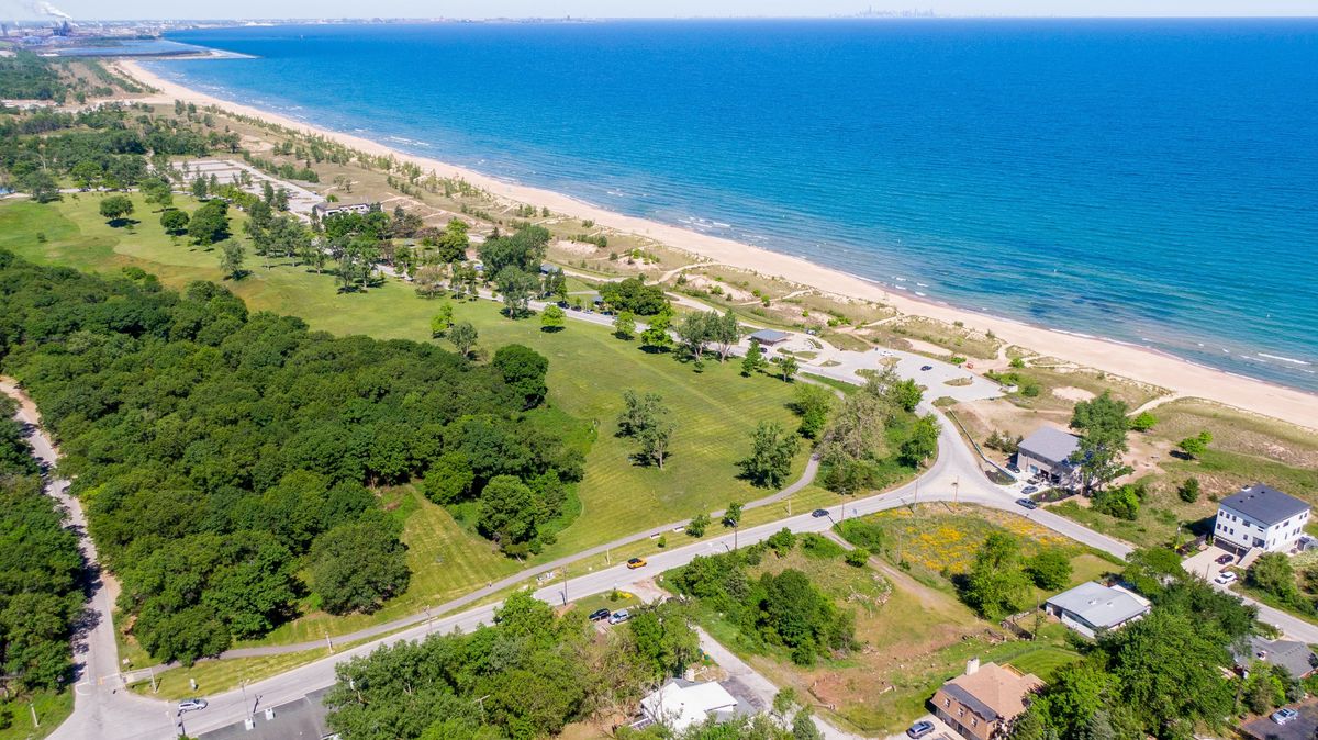 Park overhead view