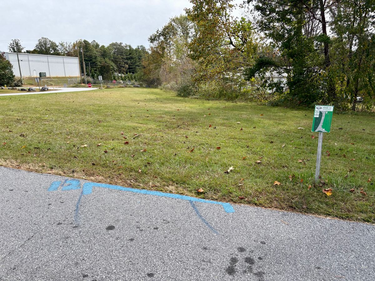 Hole 12 tee