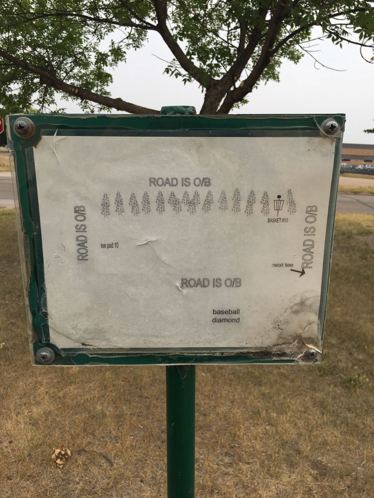 Example of signage.