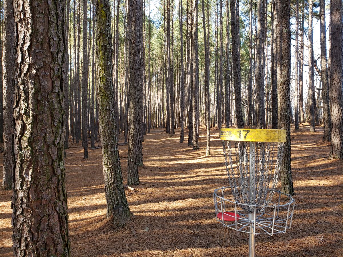 Ace on Hole #17 at Oakboro District Park.