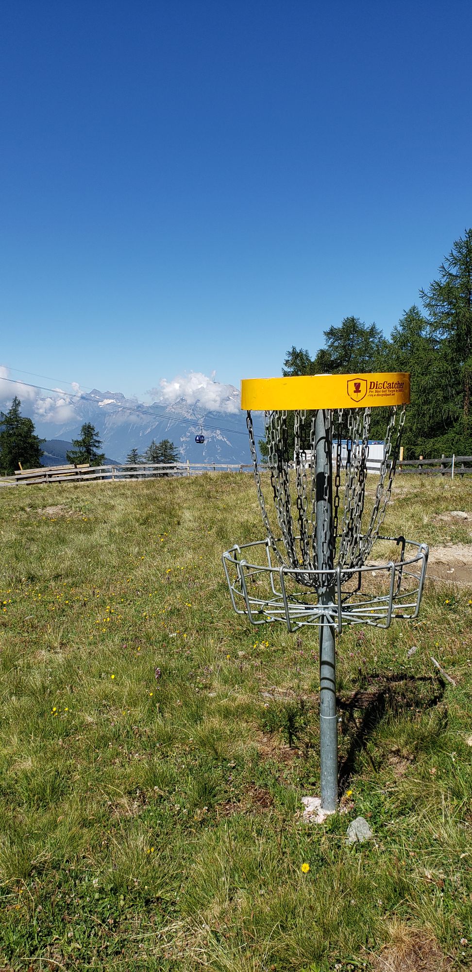 High Alpine disc golf course.