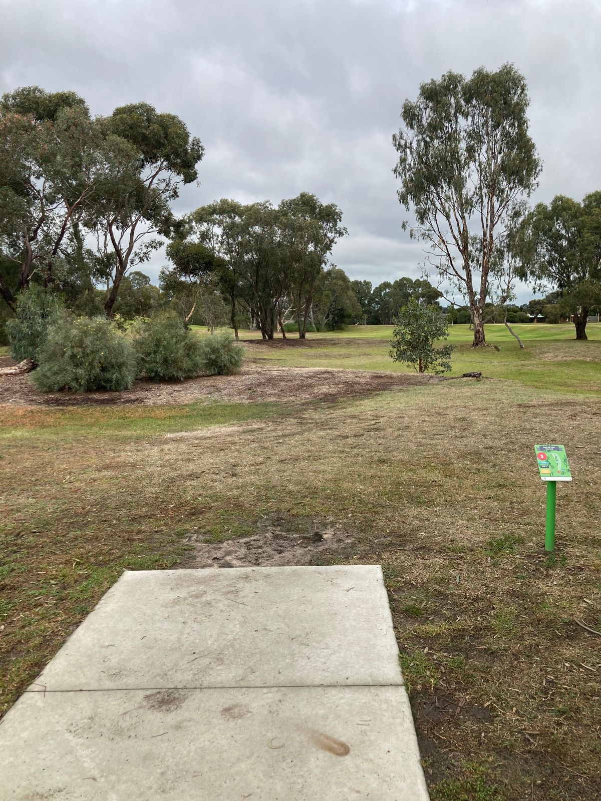 Hole 3, fabulous design, great gap.