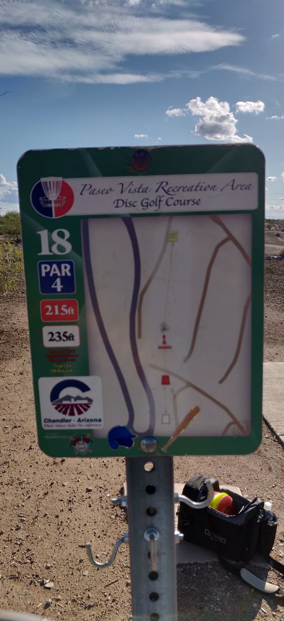 Tee pad 18