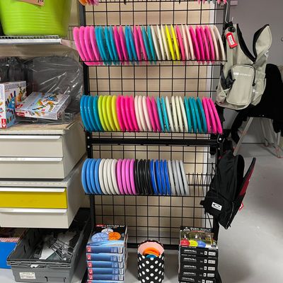 Discrack att the store