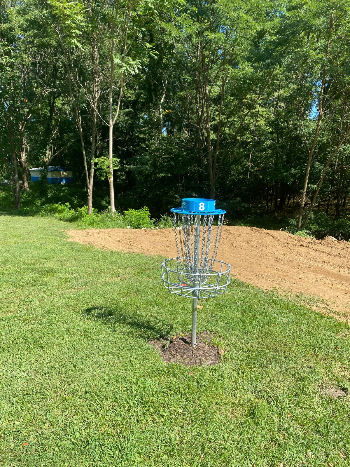 Basket 8 in A position towards tee.