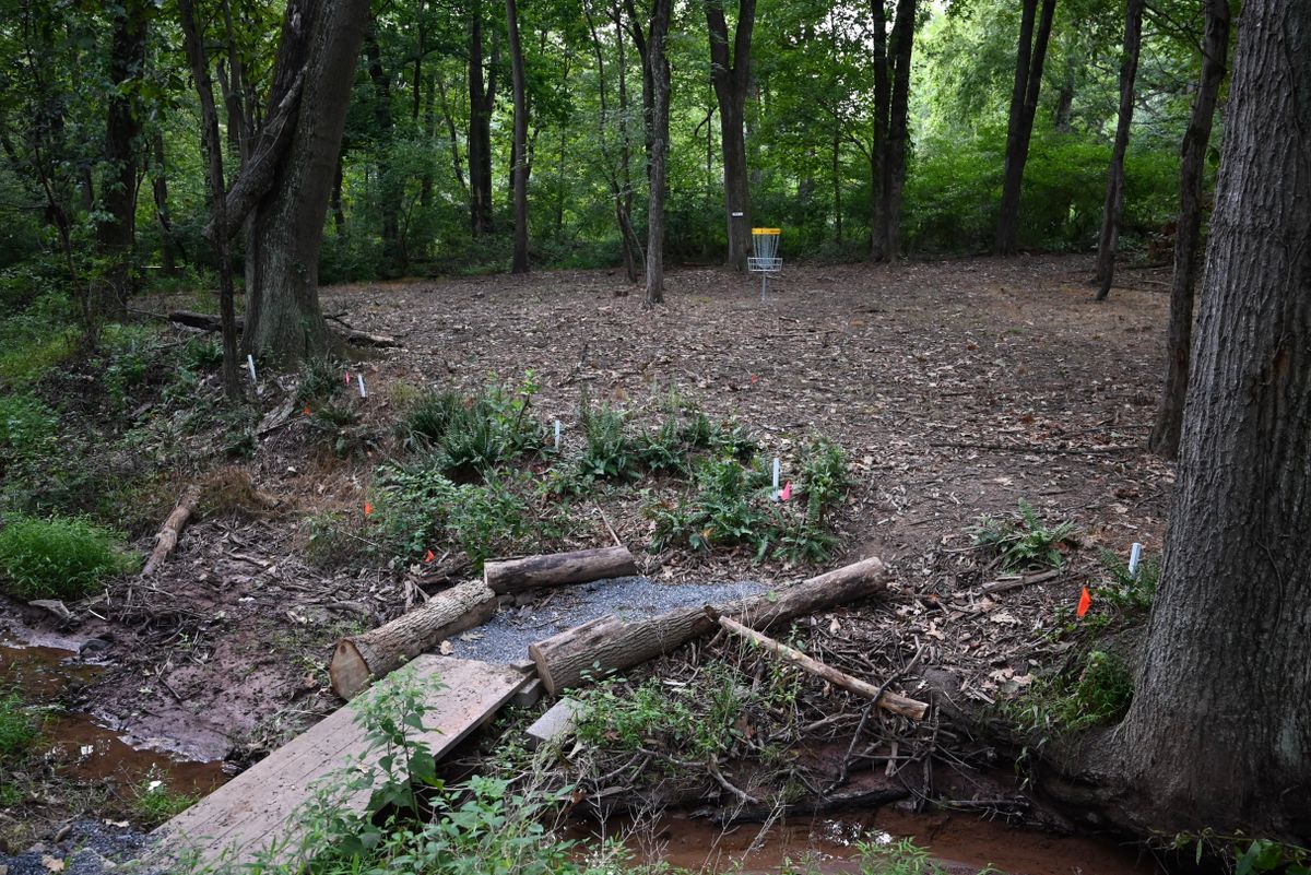 Hole 1's green