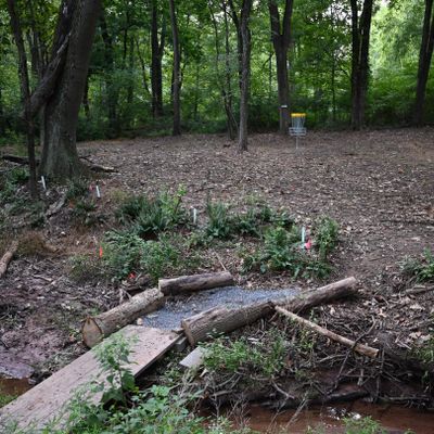 Hole 1's green