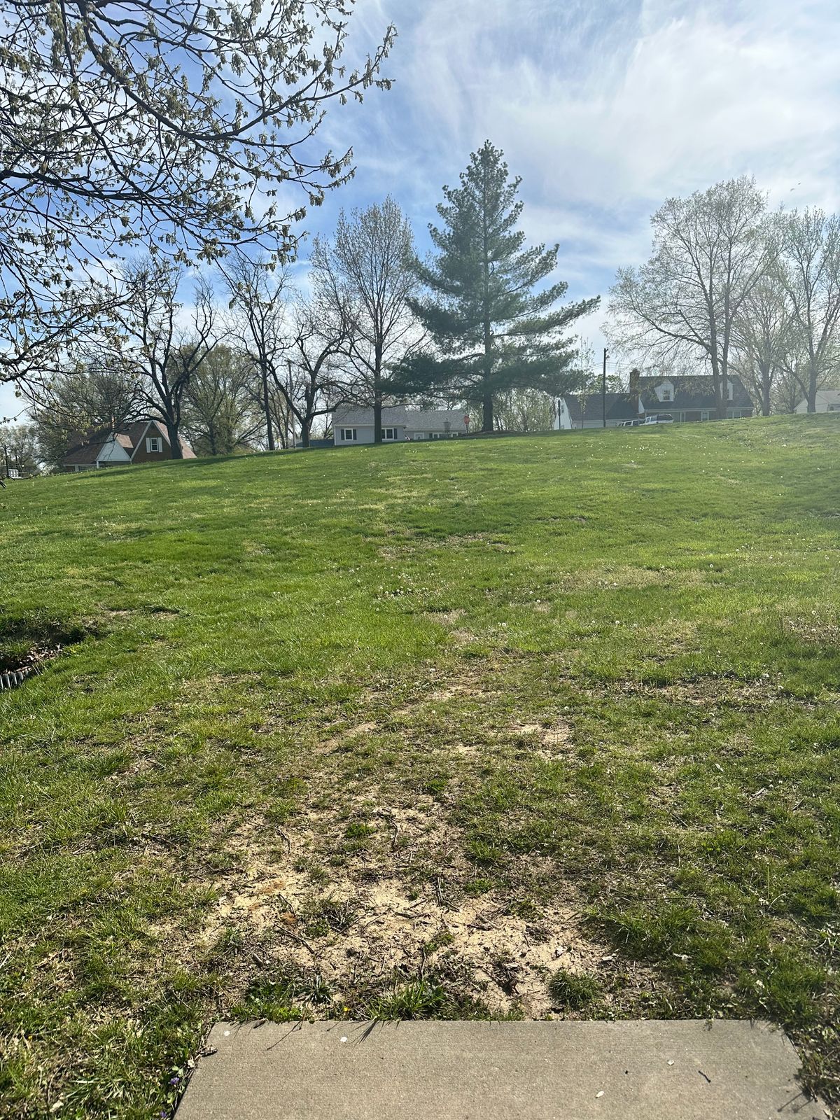 Hole 2 from tee pad