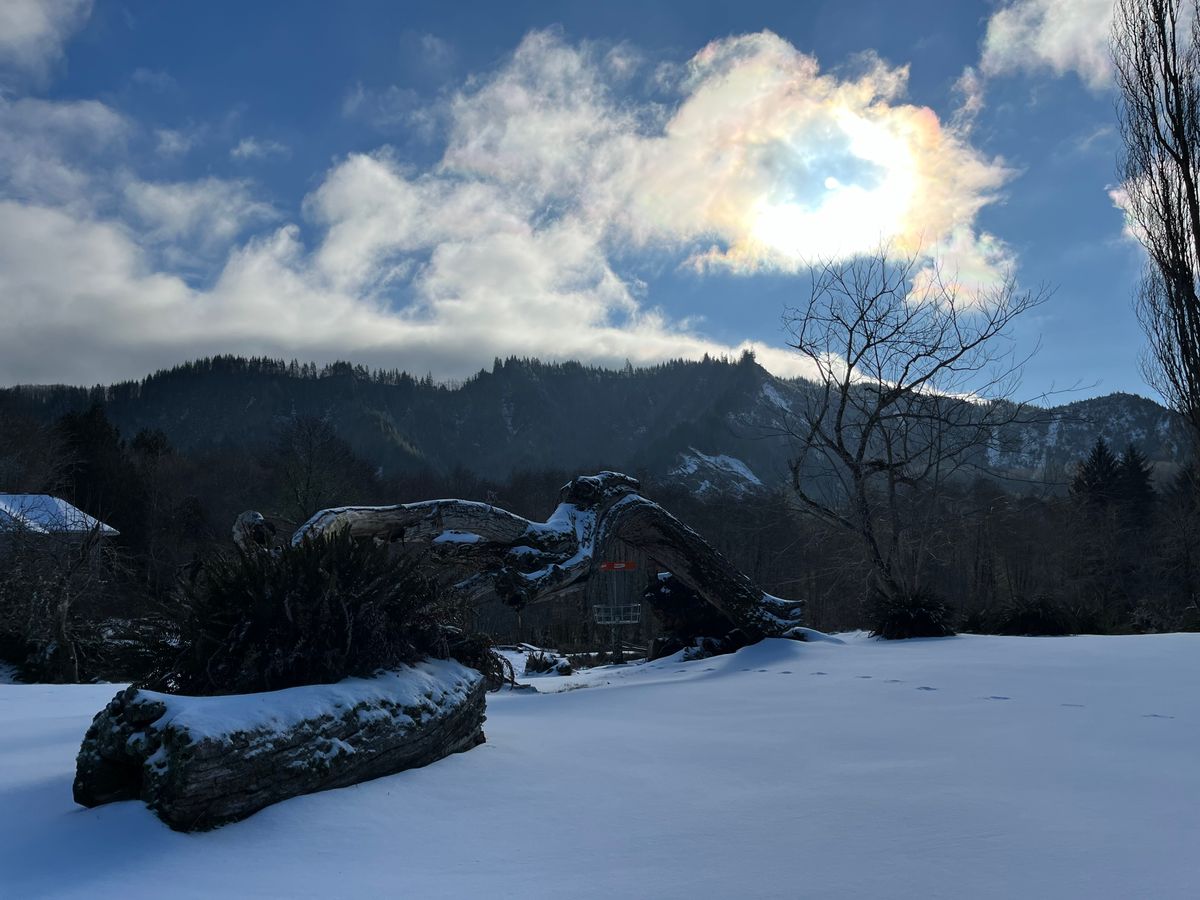 Cold and crisp morning!
