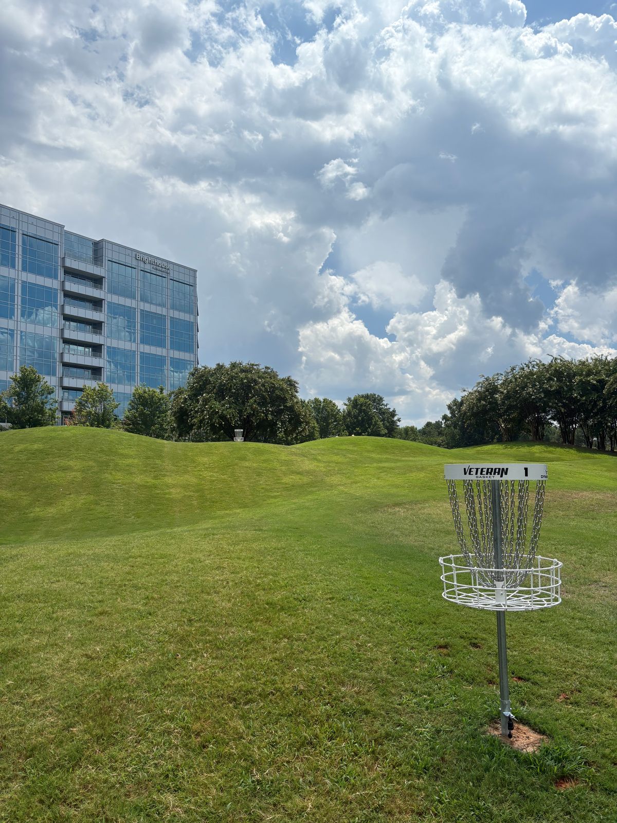 Hole 1 & 2 baskets