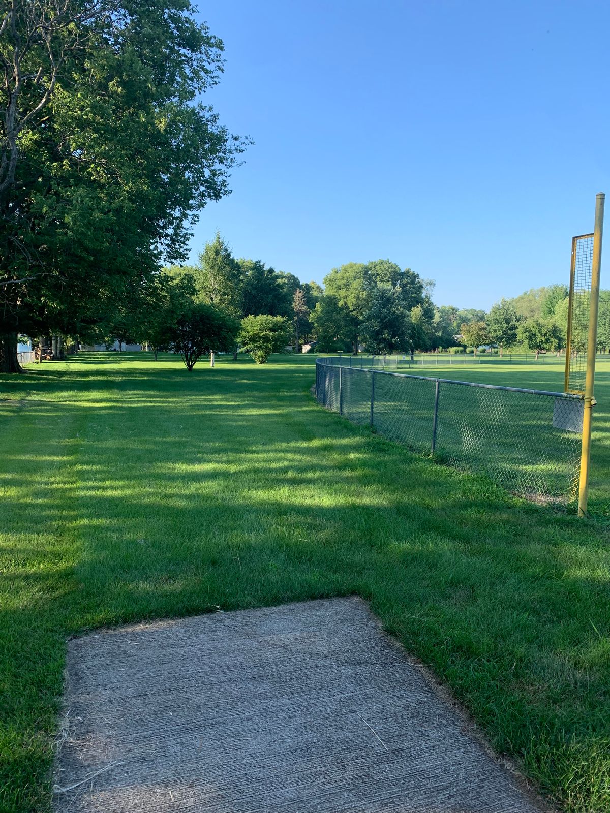 View from tee of hole #4