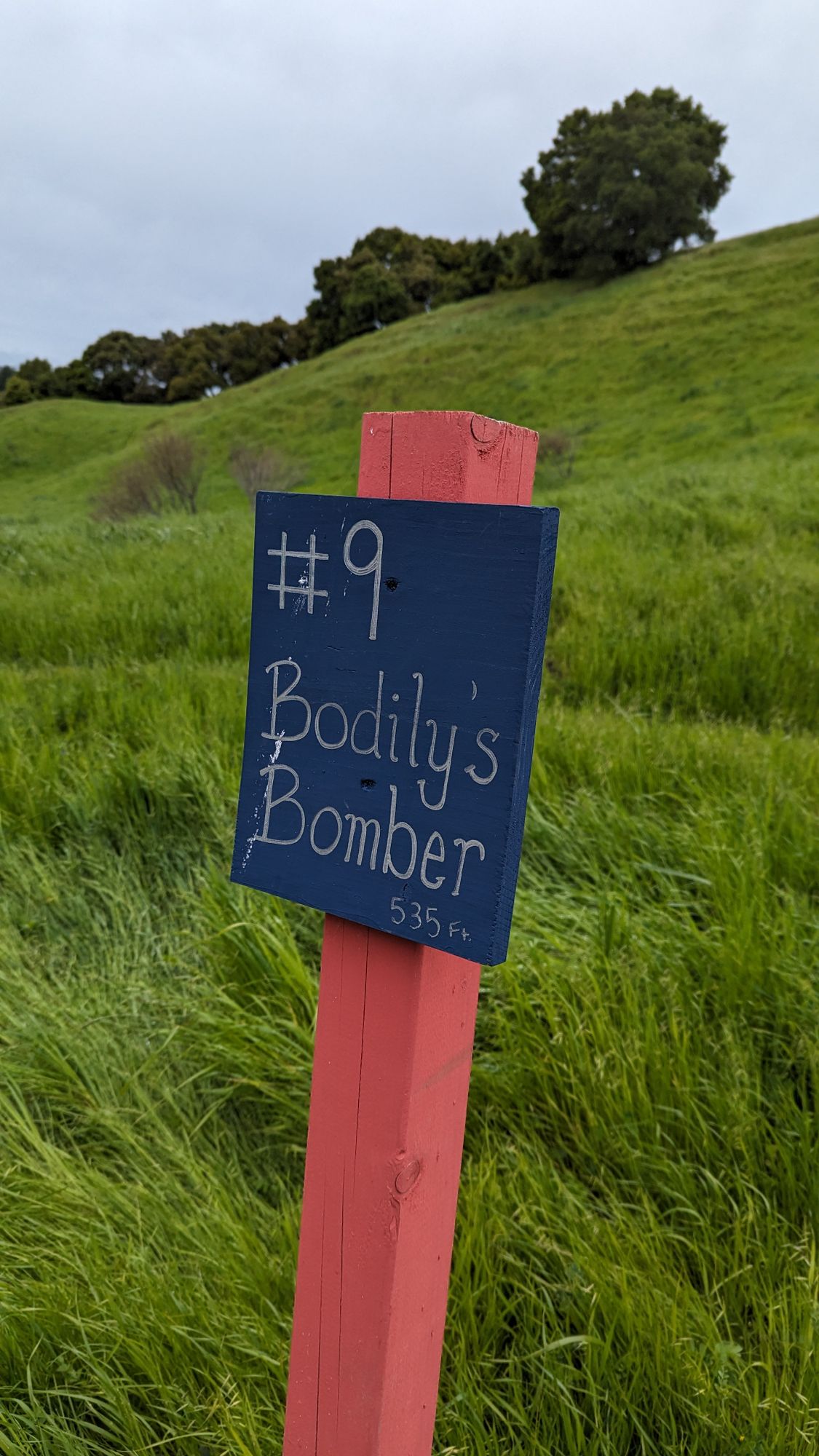 9 tee pad sign