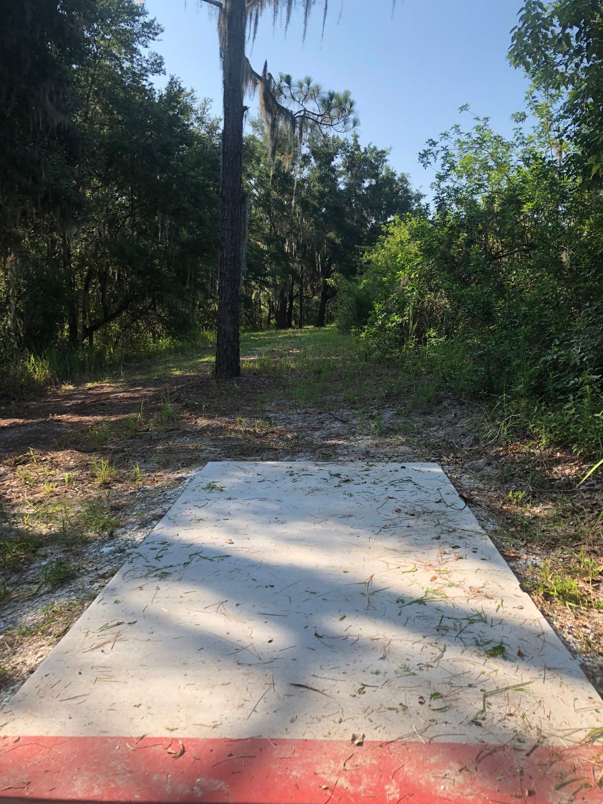 Hole 1 Red Pad
