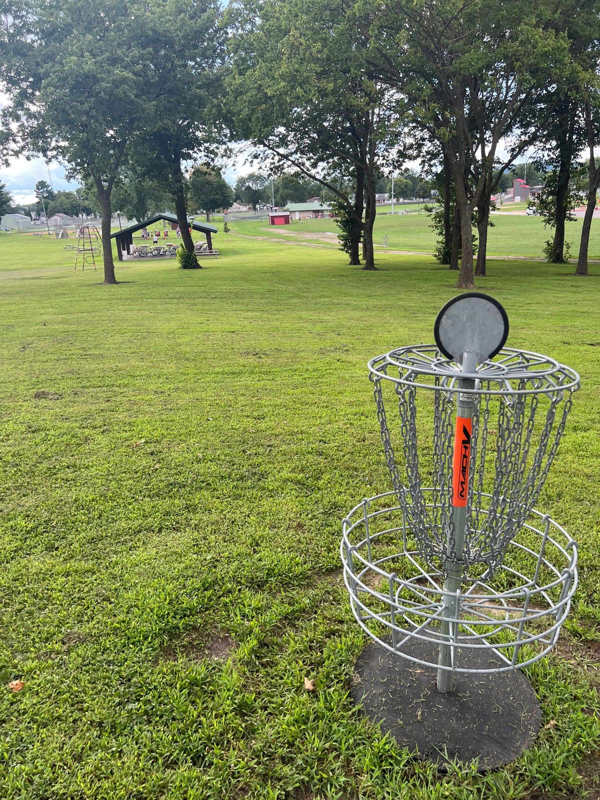 Hole 11 basket