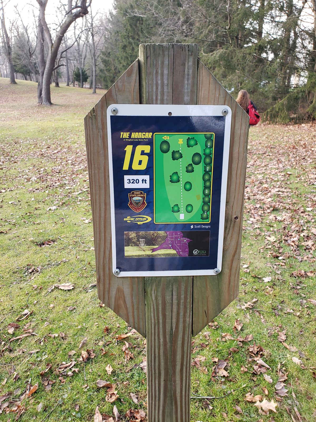 16 long tee sign