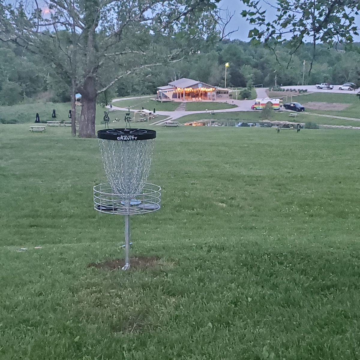 Hole 18 green