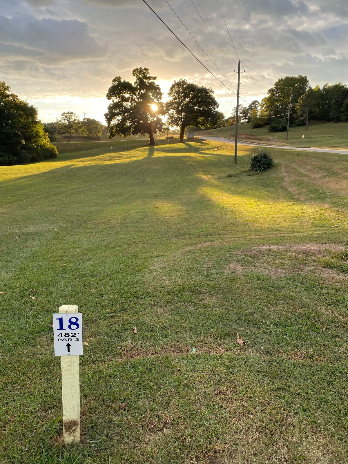 Hole 18 Tee