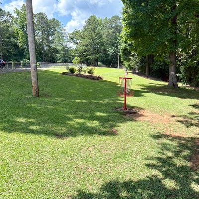 Hole 18 basket