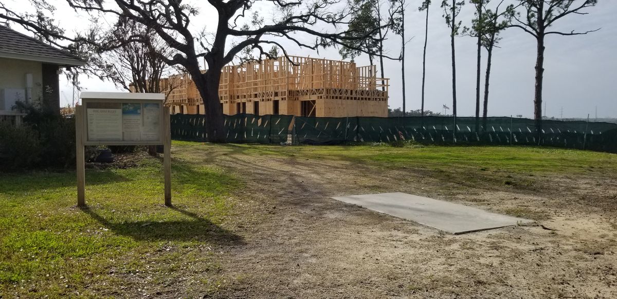 Old Hole 1 (new student housing)