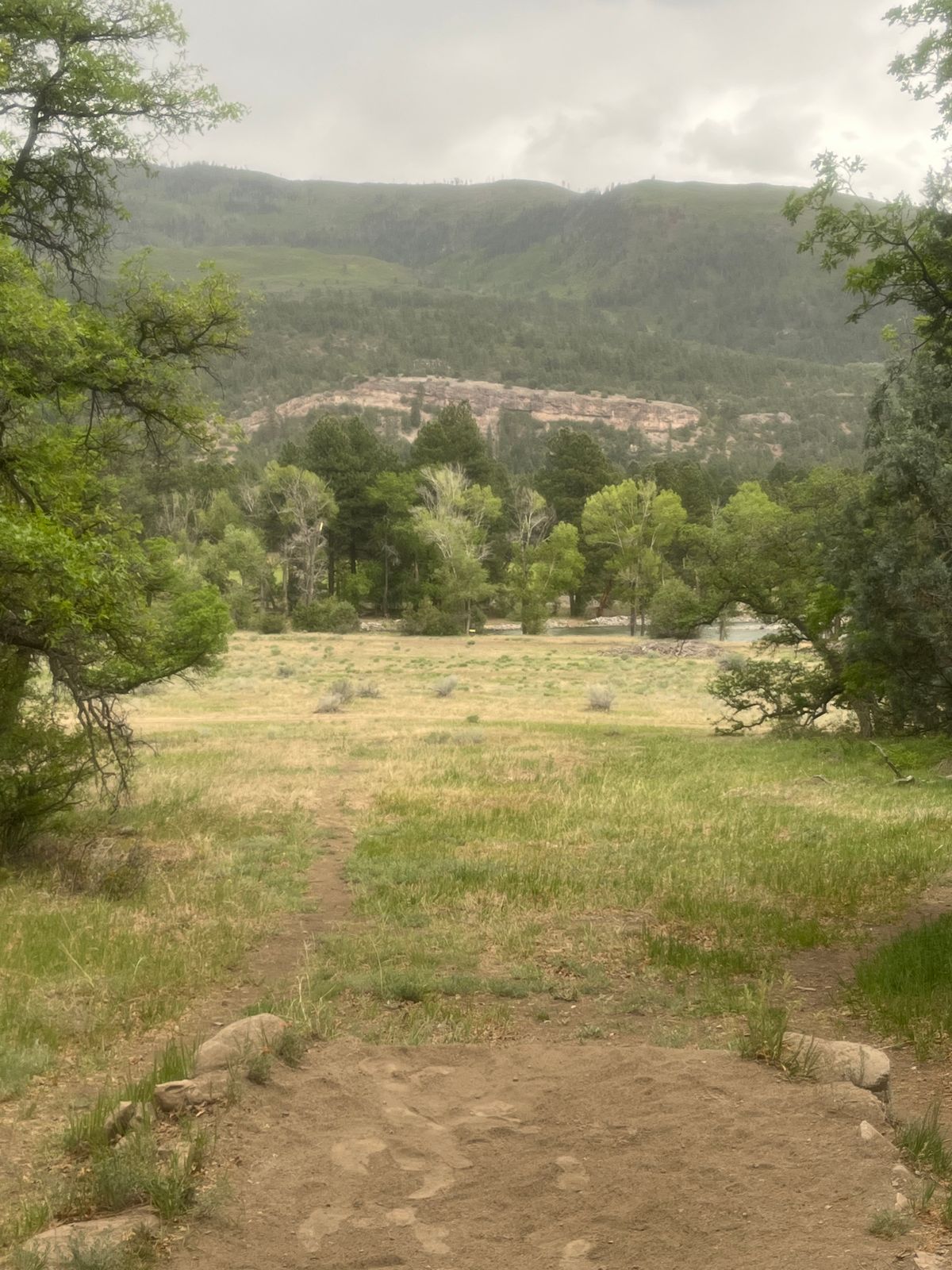 Hole #8. Great view of Animas River and mountains.